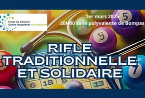 Rifle exceptionnelle en faveur du projet "Mieux vivre en réanimation" ! 